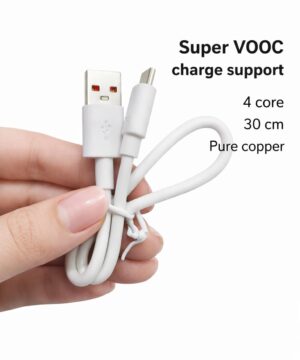 imported 30 cm super fast charge support power bank data cable 4 core