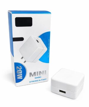 20w mini dash USB fast charger with box and data cable OEM