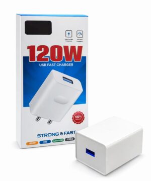 120w super vooc USB fast charger with box and data cable OEM
