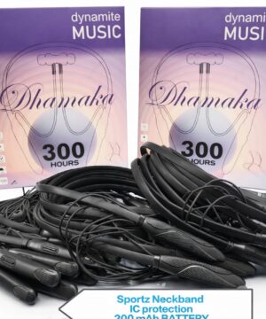 OEM dhamaka series nackband 300 hrs standby time 48 hr music time with box